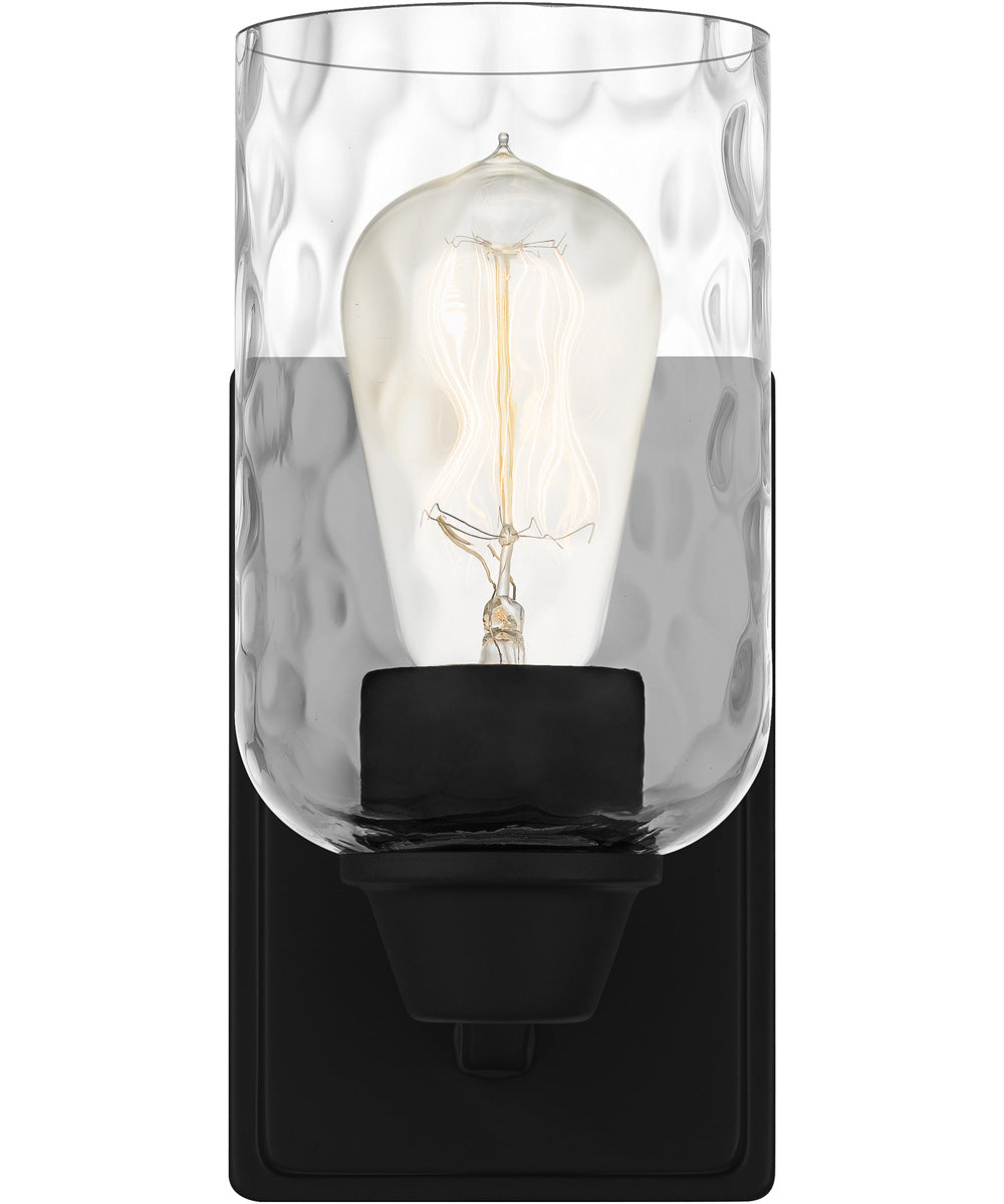 Acacia Small 1-light Wall Sconce Matte Black