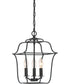 Gallery 3-light Pendant Royal Ebony