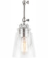 Profile 1-Light Plug In Sconce Brushed Nickel, 5"W