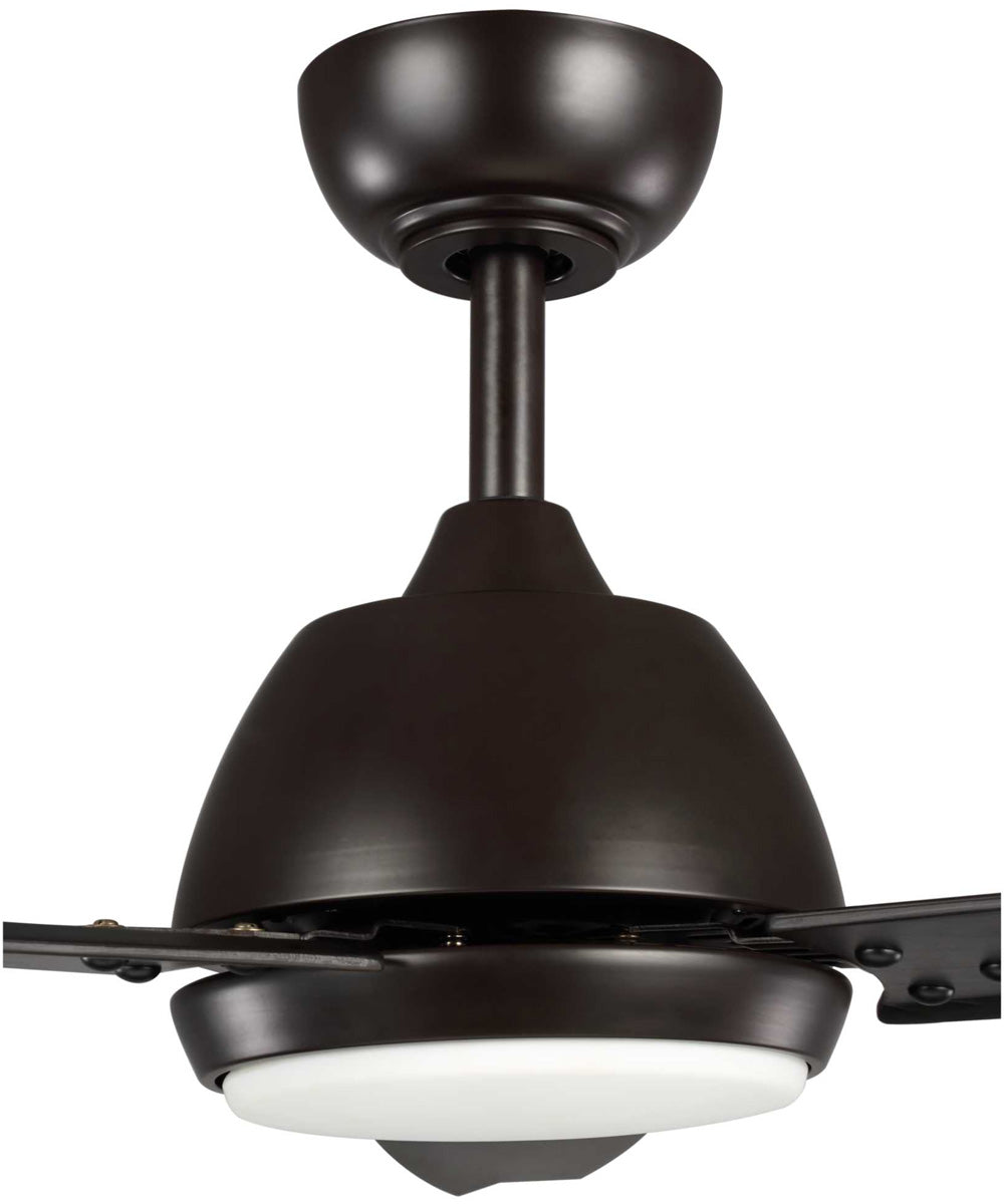 Oriole 60" 3-Blade Ceiling Fan with LED Light Architectural Bronze