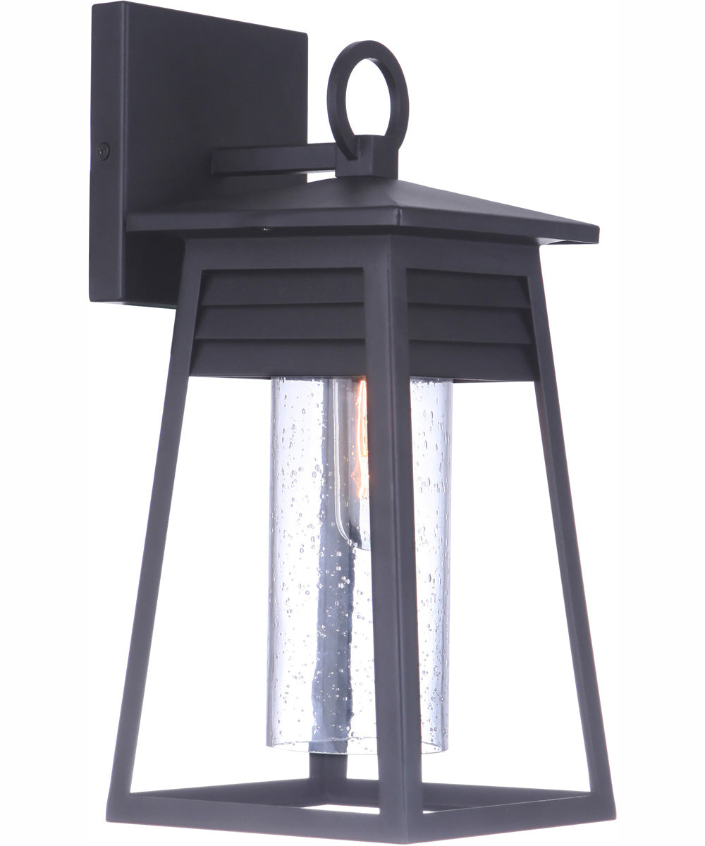 Becca 1-Light Outdoor Wall Lantern Matte Black