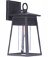 Becca 1-Light Outdoor Wall Lantern Matte Black