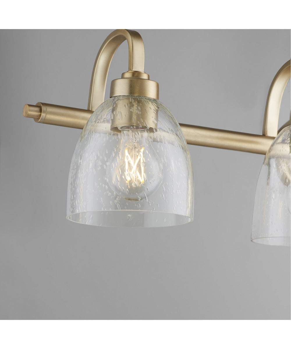 Reyes 4-light Bath Vanity Light Aged Brass