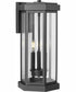 Ramsey Modern Farmhouse Outdoor Large Wall Lantern Textured Black