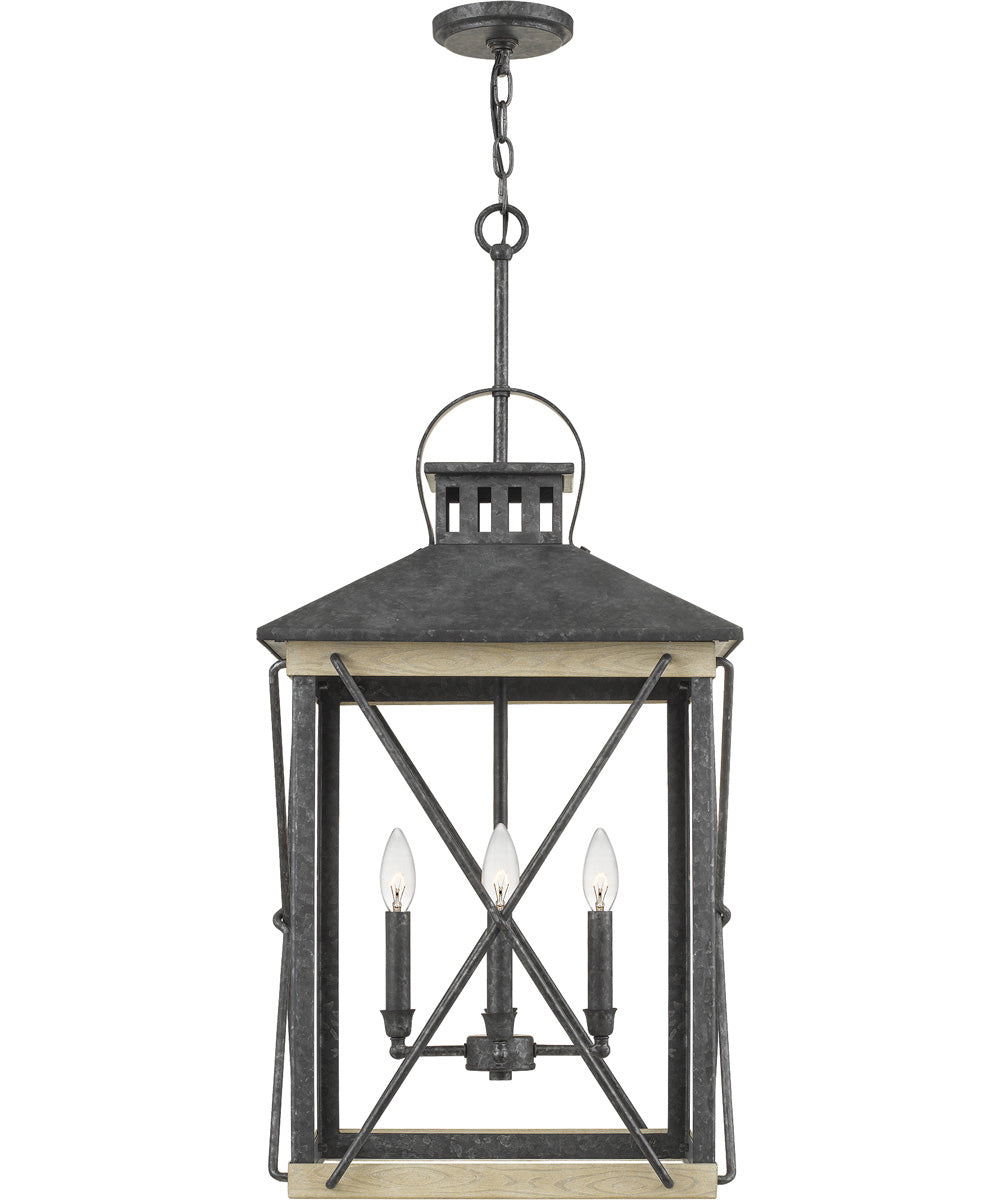 Brennan 4-light Pendant Old Black Finish
