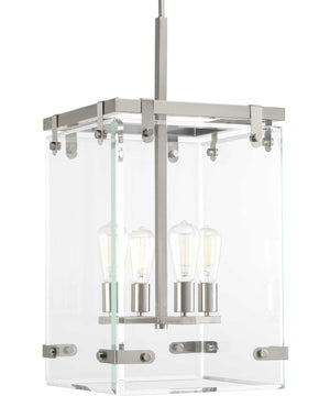 Glayse 4-Light Pendant Brushed Nickel