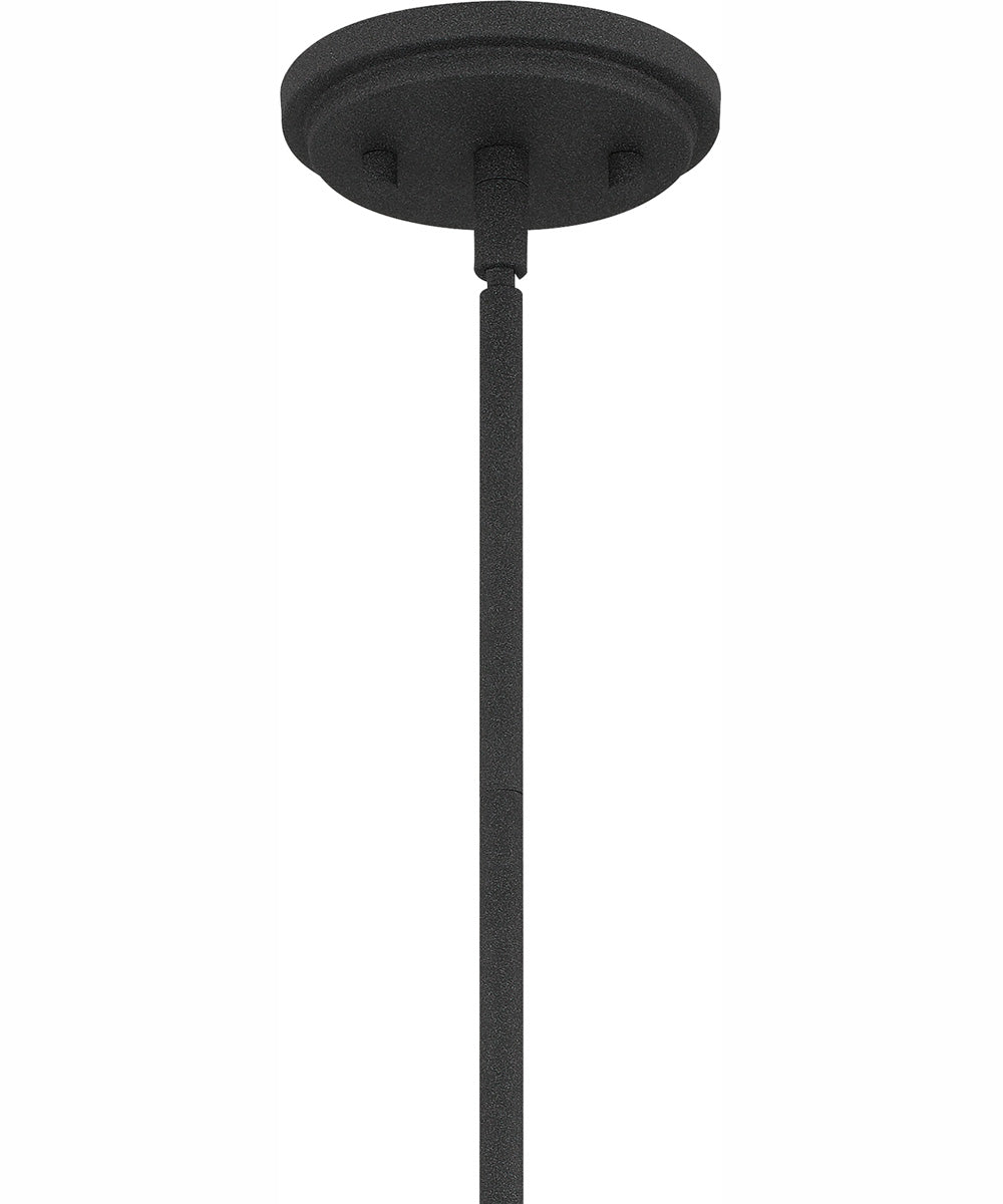Quoizel Pendant 1-light Pendant Mottled Black