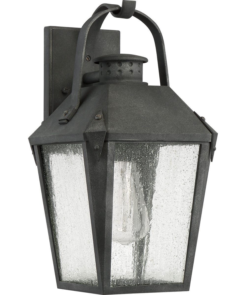 Carriage Medium 1-light Outdoor Wall Light Mottled Black