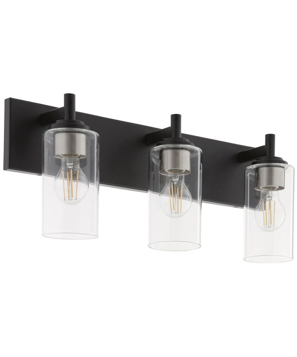 Fallstaff 3-light Bath Vanity Light Matte Black