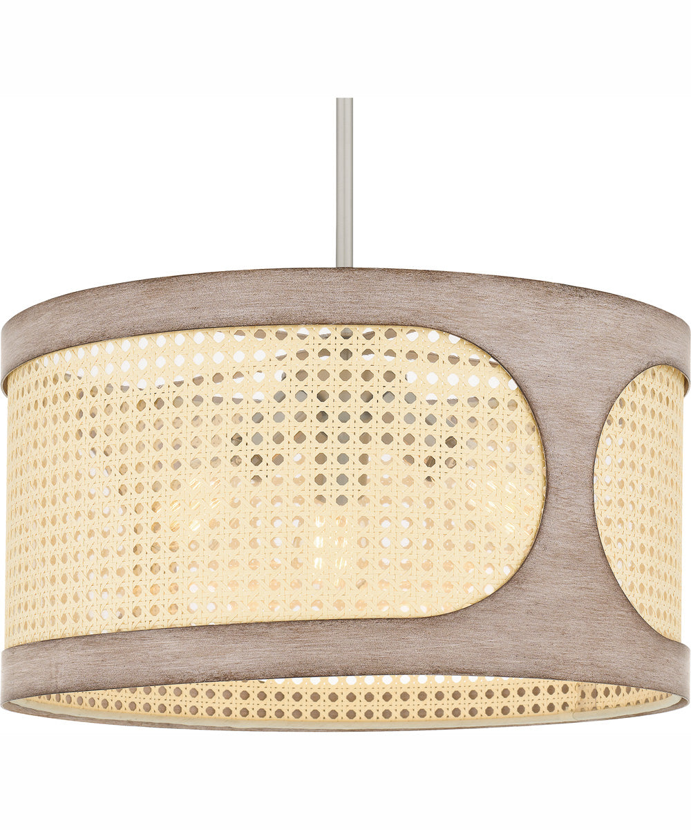Syrah Large 3-light Pendant Brushed Nickel