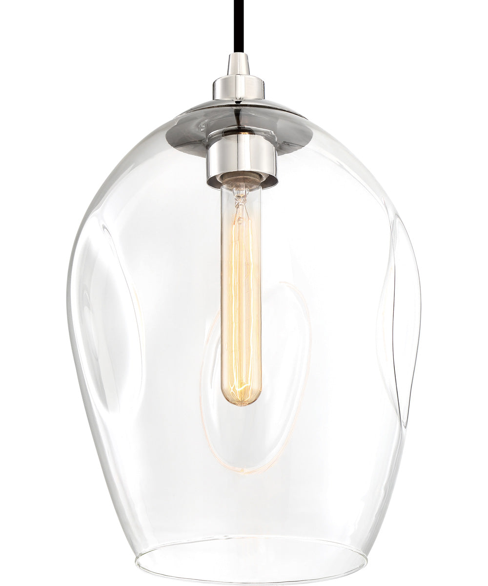 Nostalgia Small 1-light Mini Pendant Polished Nickel