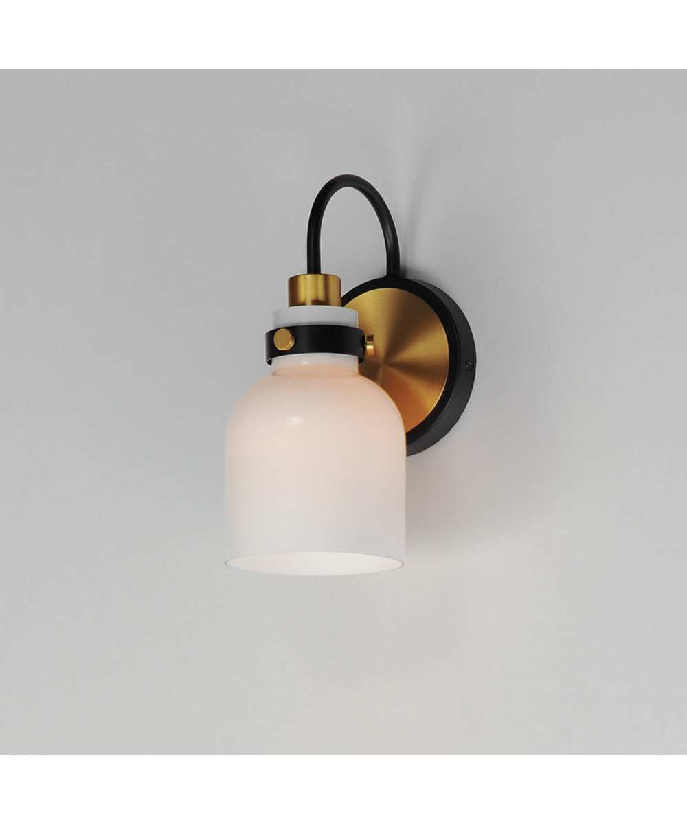 Milk 1-Light Sconce Satin Brass