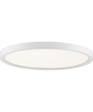 Outskirts  Flush Mount White Lustre