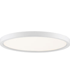 Outskirts  Flush Mount White Lustre