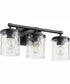 Starky 3-light Bath Vanity Light Matte Black