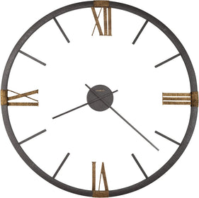 60"H Prospect Park Wall Clock Metal