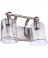 Romero 2-Light Vanity Brushed Polished Nickel