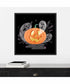 Framed Hocus Pocus Halloween V by Gia Graham Canvas Wall Art Print (22  W x 22  H), Sylvie Black Frame