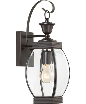 Oasis Small 1-light Outdoor Wall Light Medici Bronze