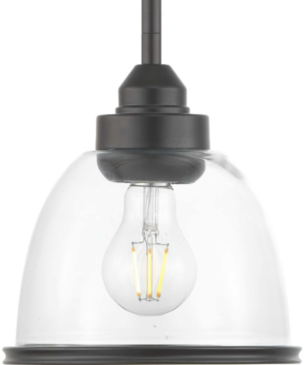 Saluda 1-Light Mini-Pendant Antique Bronze