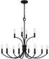 Briar 12-light Chandelier Matte Black