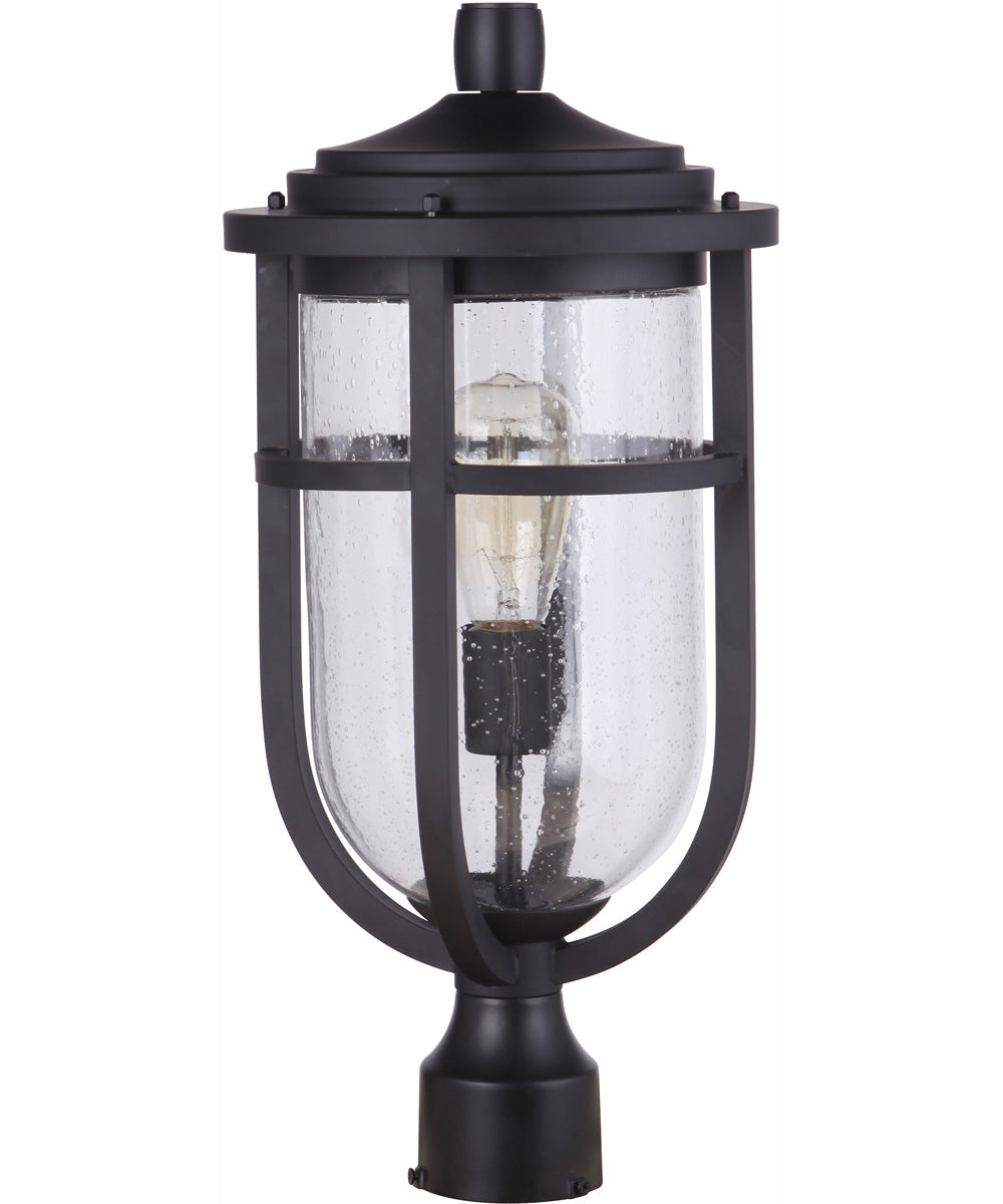 Voyage 1-Light Outdoor Post Mount Midnight