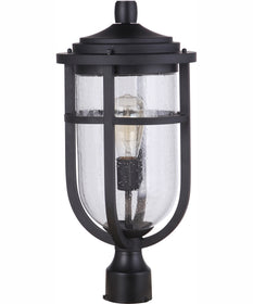 Voyage 1-Light Outdoor Post Mount Midnight