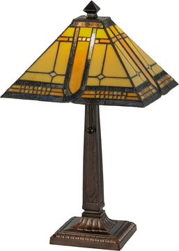 21"H Sierra Prairie Mission Table Lamp