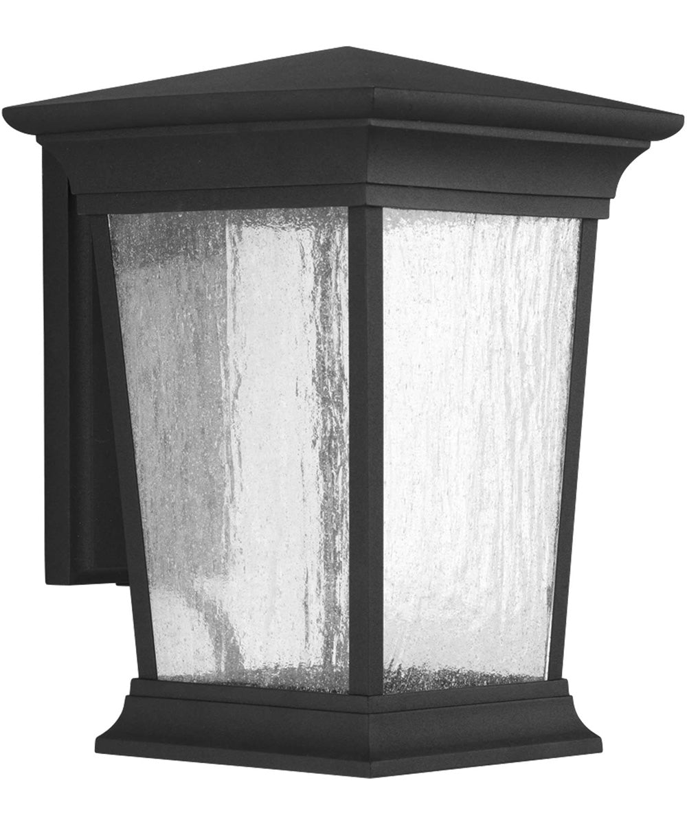 Arrive 1-Light Large Wall Lantern Textured Black