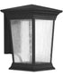 Arrive 1-Light Large Wall Lantern Textured Black