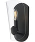 Armory 1-Light Wall Sconce Black