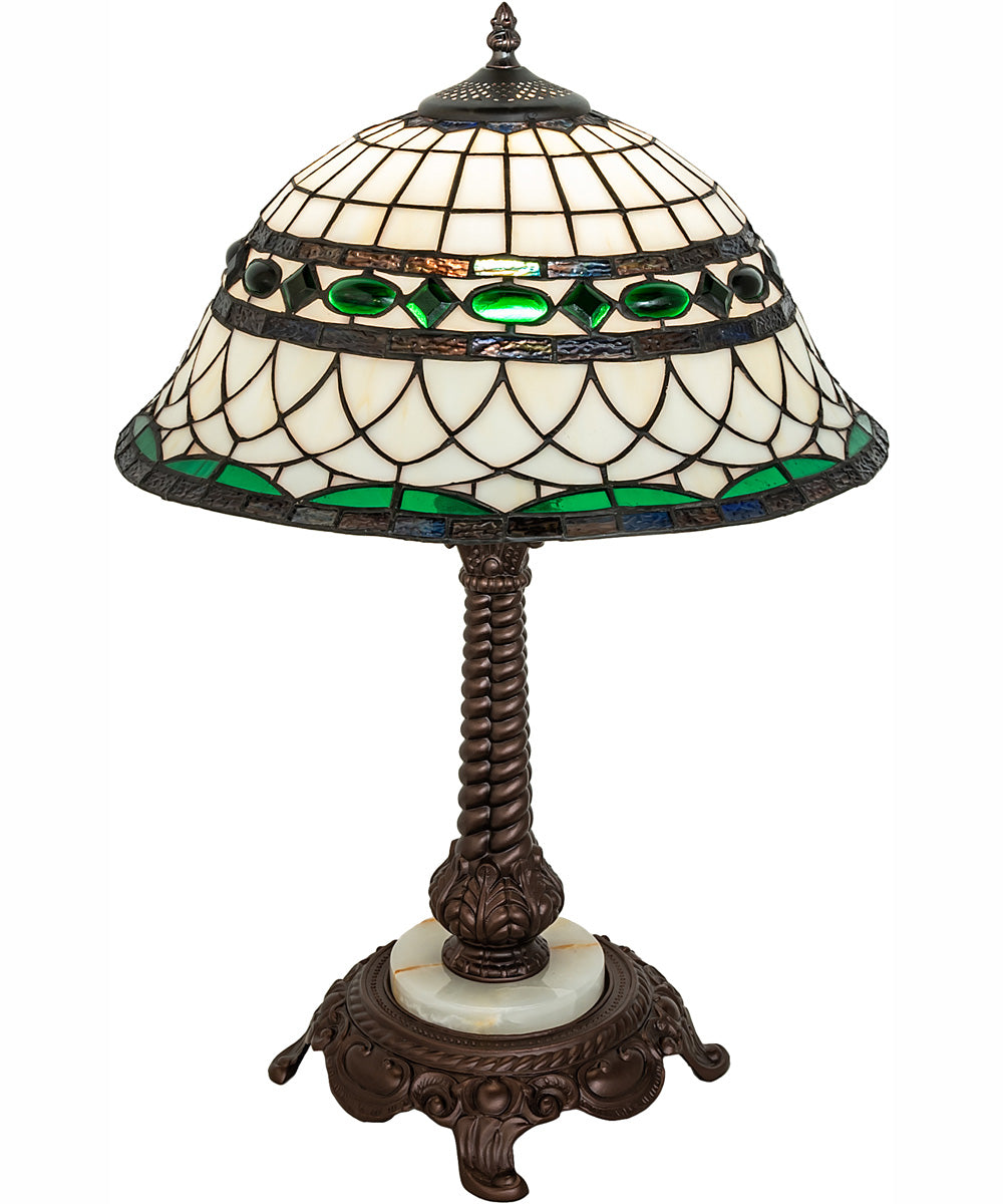 23" High Tiffany Roman Table Lamp