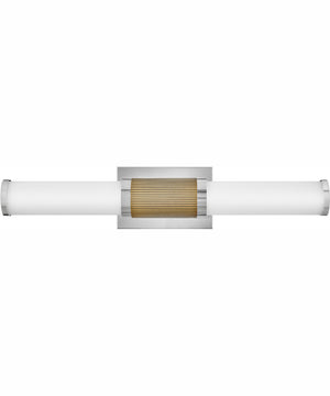 Zevi LED-Light Medium LED Vanity in Polished Nickel