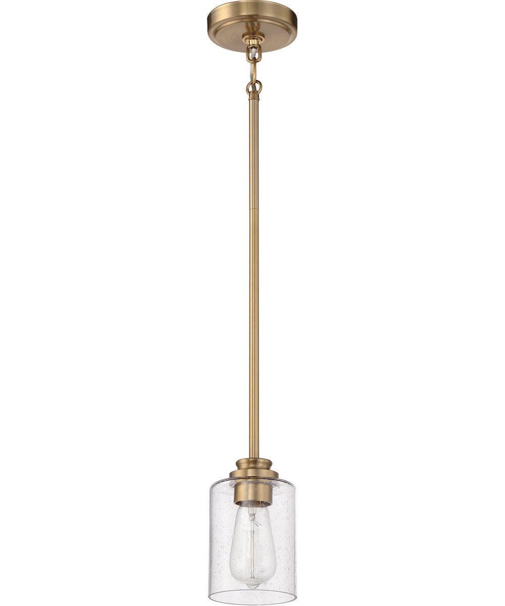 Bolden 1-Light Mini Pendant Satin Brass