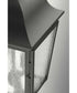 Kiawah 2-Light Medium Wall-Lantern Textured Black