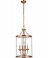 Marlowe 4-Light Foyer Satin Brass