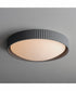 Souffle 18 inch LED Flush Mount Gray