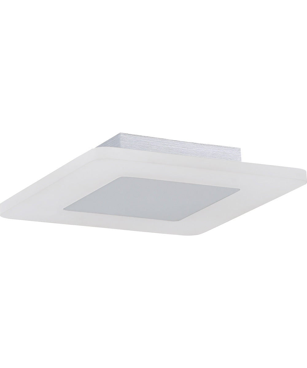 Aglow Small Flush Mount White Lustre