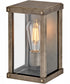Beckham 1-Light Extra Small Wall Mount Lantern in Burnished Bronze
