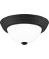Erwin Small 1-light Flush Mount Matte Black
