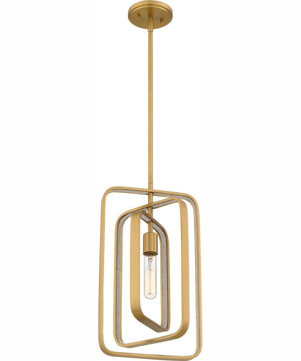 Dupree 1-light Mini Pendant Brushed Weathered Brass