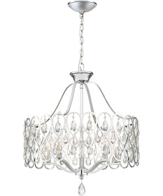 Lulu 5-light Chandelier Polished Chrome