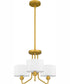 Quoizel Pendant Large 3-light Pendant Painted Brass