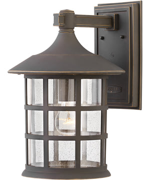 Freeport Coastal Elements 1-Light Large Outdoor Wall Mount Lantern in Oil Rubbed Bronze