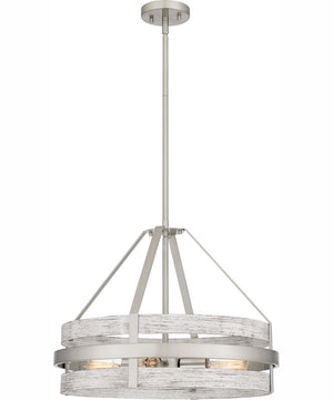 Gadsen 4-light Pendant Brushed Nickel