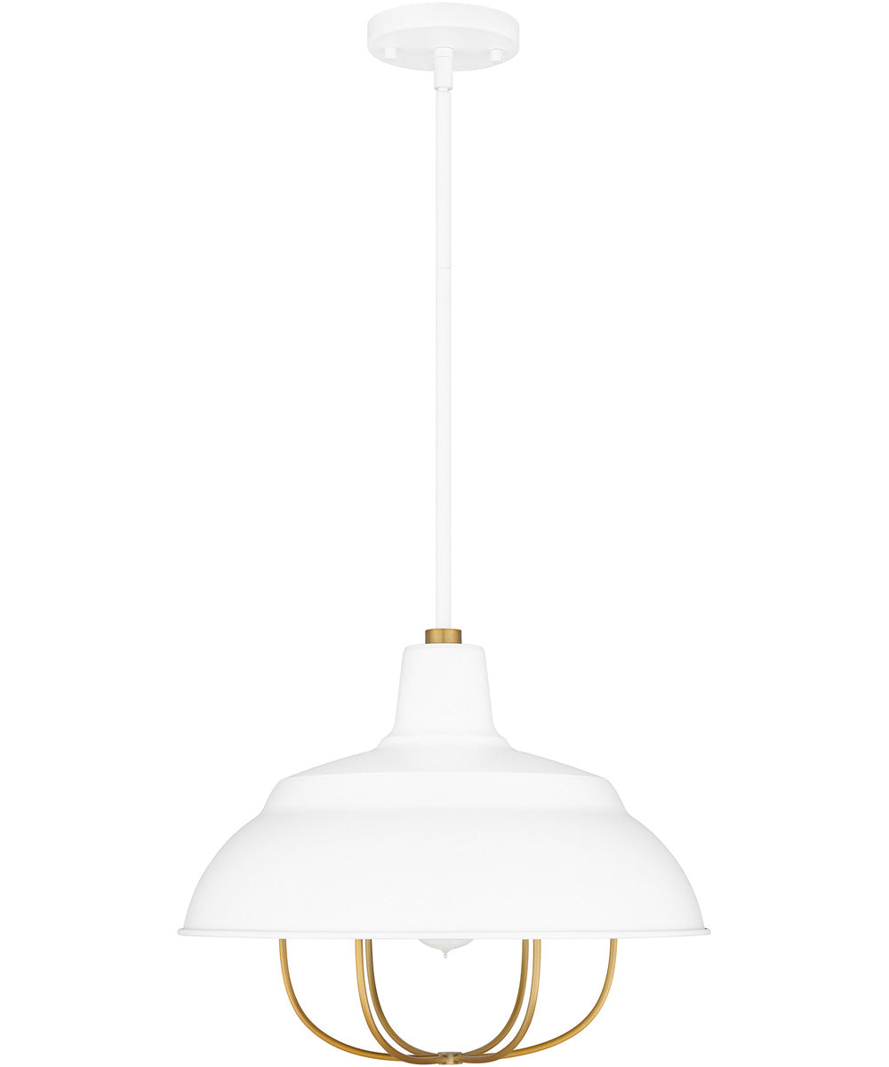 Darmody 1-light Pendant White Lustre