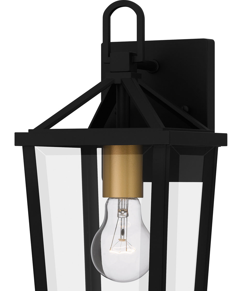 Hull Small 1-light Outdoor Wall Light  Coastal Armour Aluminum Matte Black