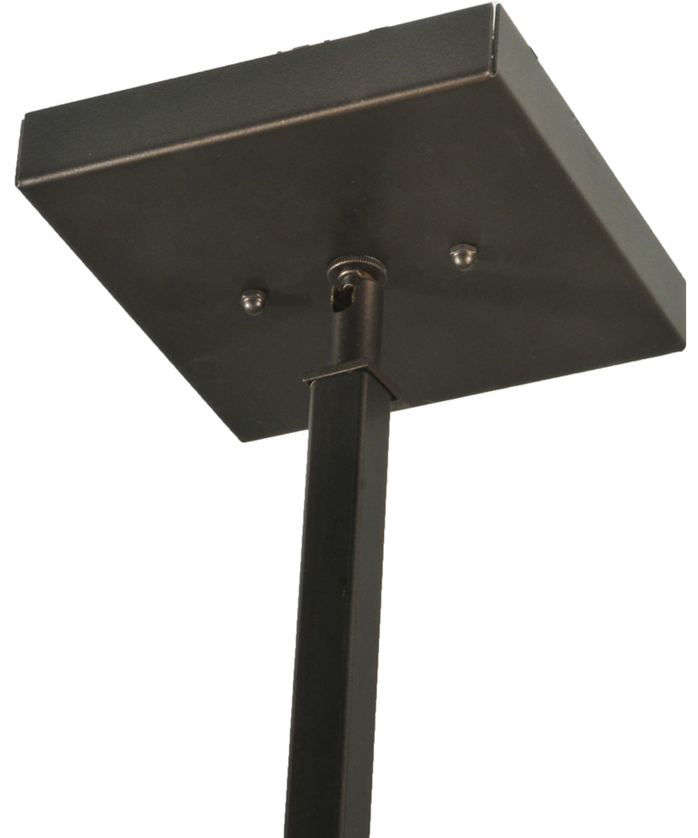 24"W Diamond Band Mission Inverted Pendant