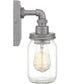 Squire Small 1-light Wall Sconce Galvanized