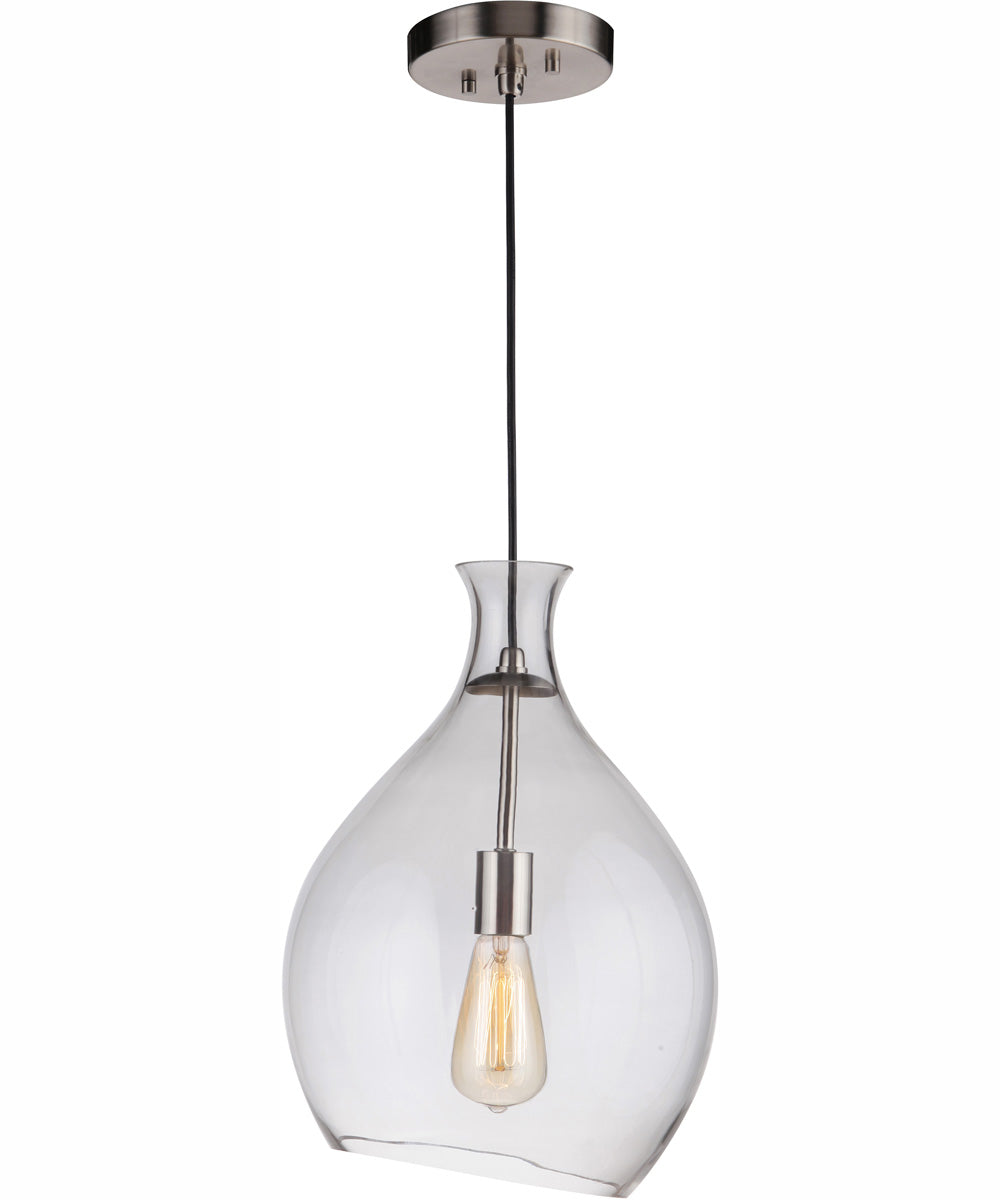 Pendant 1-Light Pendant Brushed Polished Nickel